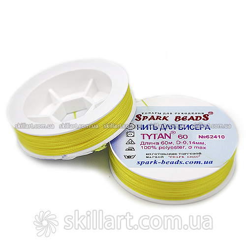 Нитки для бисера Tytan 60 Spark Beads (60м)